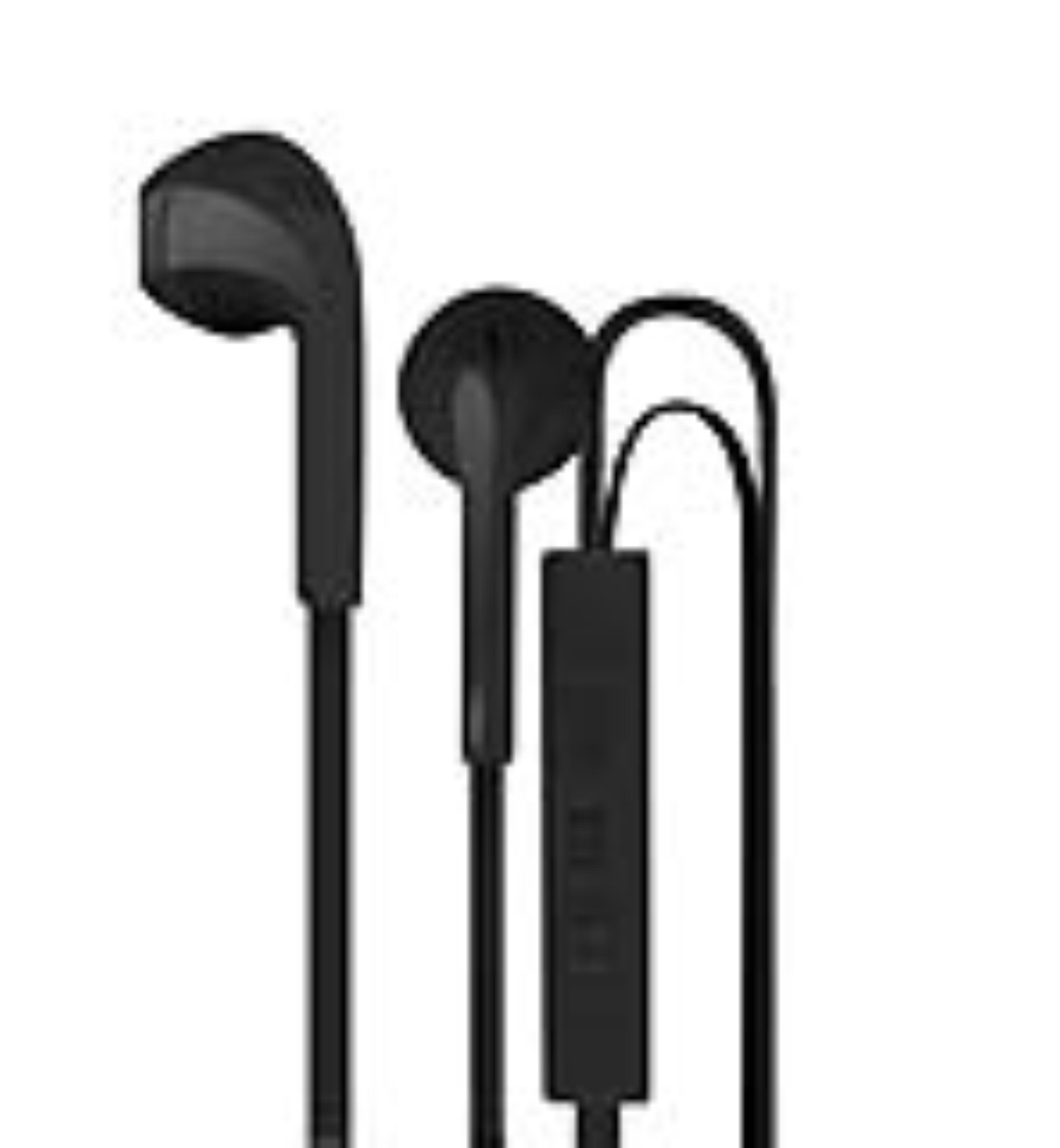 AREA Auricolari in-ear Area Earpod piatto controllo volume nero